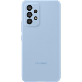 Samsung A536 Galaxy A53 5G Silicone Cover Artic Blue (EF-PA536TLEG)