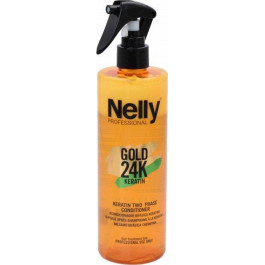 Nelly Professional Двофазний кондиціонер для волосся  Keratin Живильний 400 мл (8411322240432)