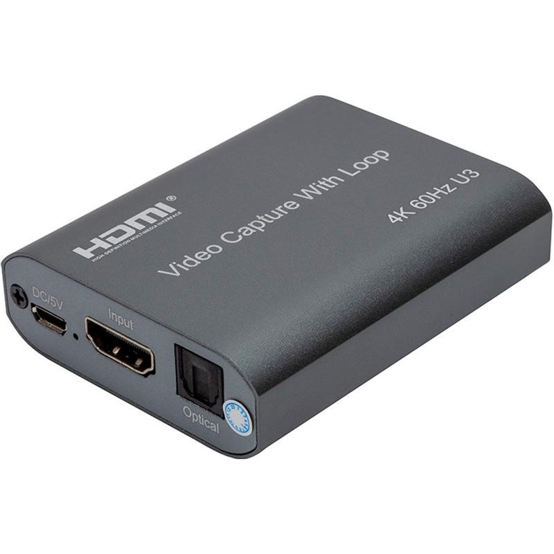 PowerPlant HDMI USB3.0 4k/60hz HDVC8 (CA914180) - зображення 1