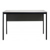 Art Metal Furniture Осло 118,7х60х75Н чорний графіт, Сірий Шифер (217225) - зображення 3