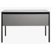 Art Metal Furniture Осло 118,7х60х75Н чорний графіт, Сірий Шифер (217225) - зображення 4