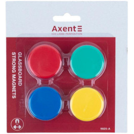 Axent Набор  усиленных магнитов для стеклянных досок 30 мм х 4 шт (9825-A)