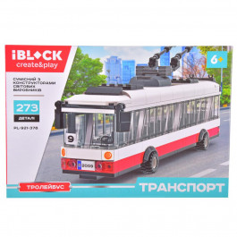Iblock Тролейбус білий (PL-921-378)