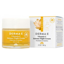 Derma E Интенсивный ночной крем  с витамином С пробиотиками и чаем ройбуш 56 г (030985003703)