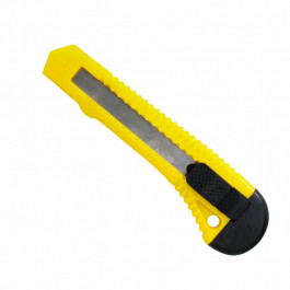 H-Tone Ніж канцелярський  18 мм жовтий (KNIFE-HT-JJ40605A-18)