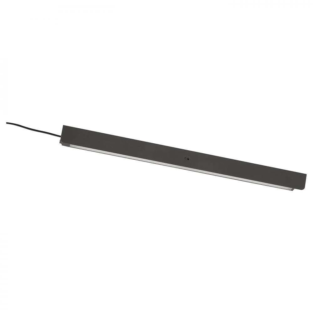 IKEA OVERSIDAN(704.749.05) Світлодіодна стрічка з датчиком для шафи-купе, можна затемнити темно-сірим - зображення 1
