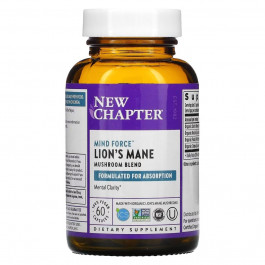 New Chapter Lion's Mane, 60 вегакапсул
