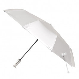 Monsen Автоматична парасолька жіноча сіра з чорним  C1004bl