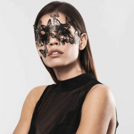 Ester Bijoux Вінілова маска SYBILLE від Bijoux Indiscrets, чорна (B0187)