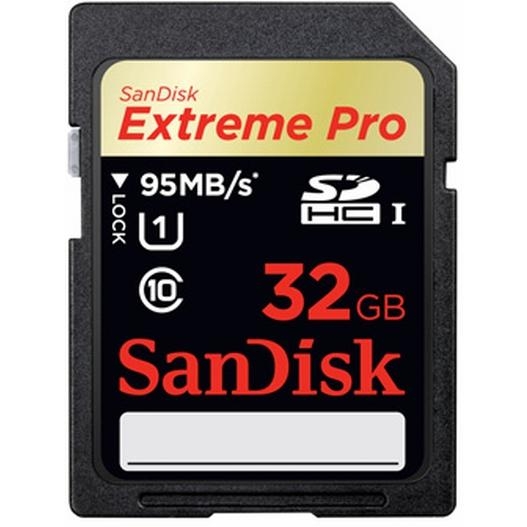 SanDisk 32 GB Extreme Pro SDHC UHS-I SDSDXPA-032G-X46 - зображення 1