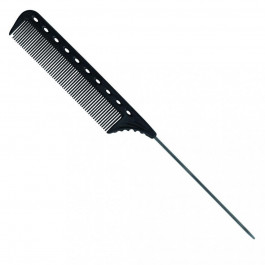 Y.S.Park Расческа  YS 102 Tail Comb с хвостиком черный (355998)