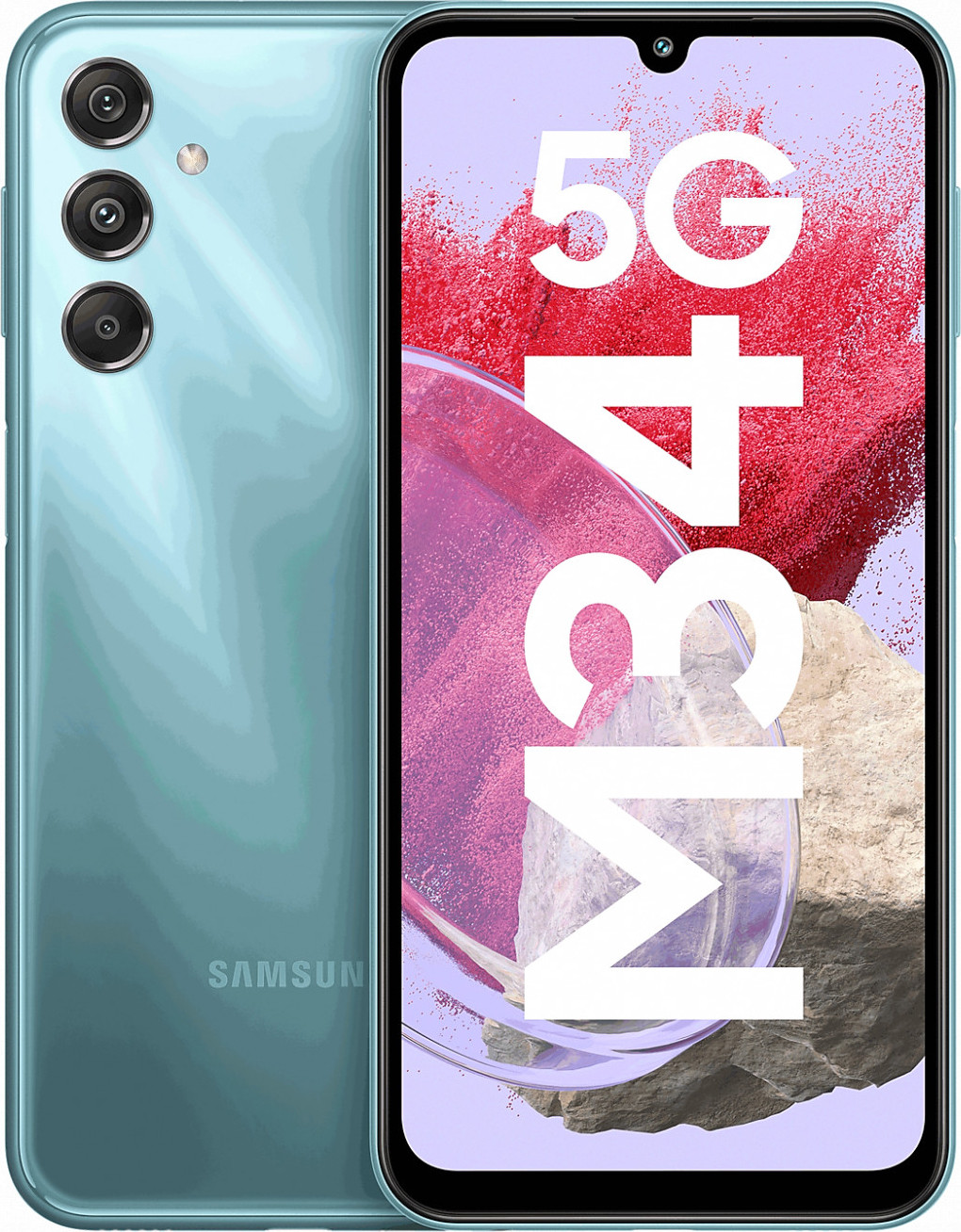 Samsung Galaxy M34 5G SM-M346B 6/128GB Waterfall Blue - зображення 1