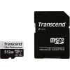 Transcend 512 GB microSDXC Clase 10 UHS-I (U3) + SD-adapter (TS512GUSD340S) - зображення 1