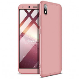 GKK 3 in 1 Hard PC Case Xiaomi Redmi 7 Rose Gold