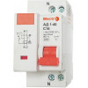 Автоматичний вимикач ElectrO АД1-40 1+N 16А 30мА 4,5kA АС (45AD4016E30)