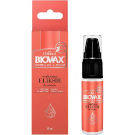 L'biotica Эликсир для волос  Biovax Opuntia Oil & Mango Elirsir Манго 15 мл (5903246240689)