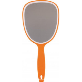 Titania Fabrik Зеркало с ручкой  1530 L 28 х 13 см Оранжевое (1530 L_orange)