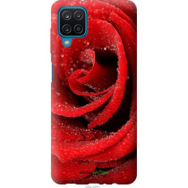 Endorphone Силіконовий чохол на Samsung Galaxy A12 A125F Червона троянда 529u-2201-38754