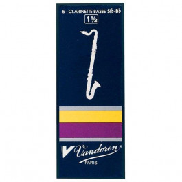 Gewa Набір тростин (5 шт. ) для бас-кларнета #3.0 Vandoren 739795