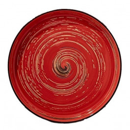 Wilmax Тарелка обеденная  Spiral Red WL-669220 / A (28см)