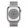 Apple Watch Series 8 GPS + Cellular 45mm Silver S. Steel Case  w. Milanese Loop Silver (MNKG3/MNKJ3) - зображення 2