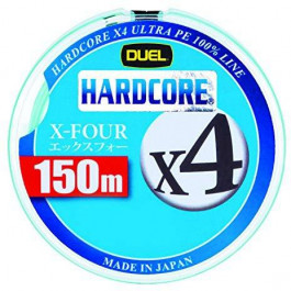 DUEL Hardcore X4 / Green / #1.2 / 0.191mm 150m 9.00kg