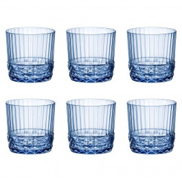 Bormioli Rocco Набор стаканов  America'20s Sapphire Blue 300 мл 6 шт (122156BAU021990)