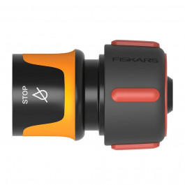 Fiskars Коннектор для шланга 19 мм 3/4" с автостопом LB30 Watering (1027082)