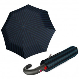 Knirps Складной зонт  T.260 Medium Duomatic 2Line Up Black Ecorepel Kn95 3260 8499