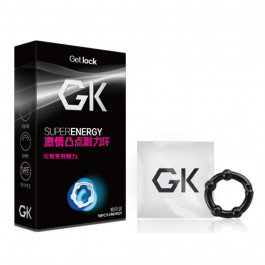 Chisa Novelties GK Power Cock Rings-Clear 10 шт (CH11136)