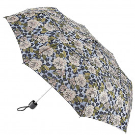Fulton Складна міні-парасоля механічна  L354-039397 жіноча з бежевими квітами