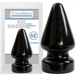 Doc Johnson Пробка для фістінга Doc Johnson Titanmen Tools - Butt Plug - 4.5 Inch Diameter Ass Master (SO2812)
