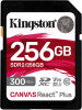 Kingston 256 GB SDXC Class 10 UHS-II U3 Canvas React Plus (SDR2/256GB) - зображення 1