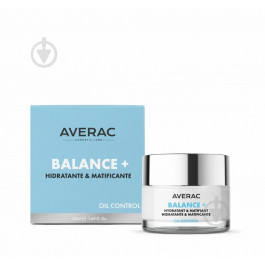 Averac Дневной увлажняющий и матирующий крем для жирной кожи  Focus Balance E + 50 мл (8437018454303)