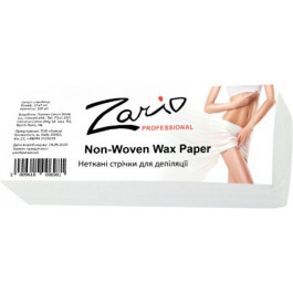 Zario Professional Нетканые полоски для депиляции  Non-Woven Wax Paper 100 шт (2009610006981)