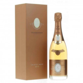 Cristal Шампанське Louis Roederer  Rose Vintage Gift Box 2013 рожевий брют 0,75л 10,6-12,9% (3114080821350)