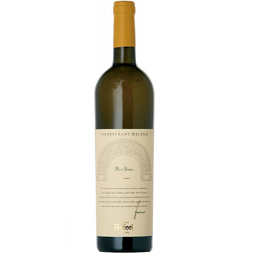 Fantinel Вино  Vigneti Sant'Helena Pinot Grigio 0,75 л сухе тихе біле (8009663101088) - зображення 1