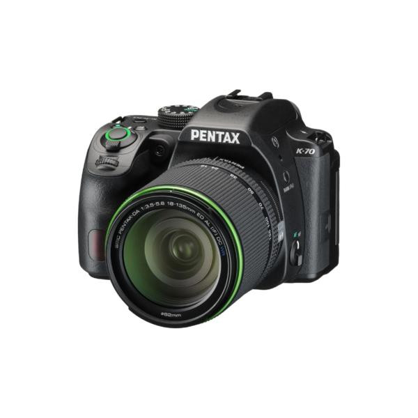 Pentax K-70 Kit (18-135mm DA WR) Black - зображення 1