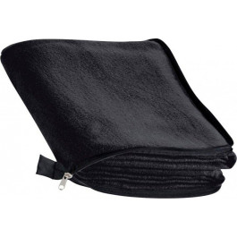 Easy Gifts Плед-подушка  Radcliff 2 в 1 фліс 180x120 см Чорний (2110000102241)
