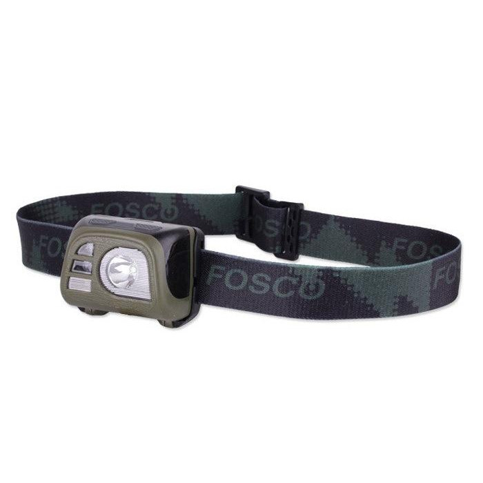Fosco Tactical Headlight Olive 17709 - зображення 1