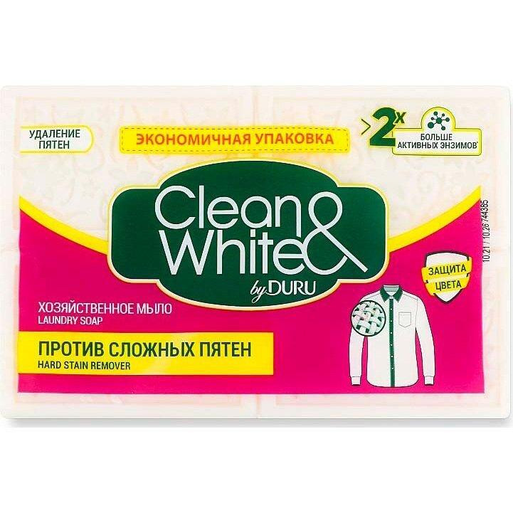 Duru Мило для прання  Clean&White Господарське для видалення плям 4 x 120 г (8690506521912) - зображення 1
