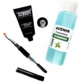 Avenir Cosmetics Набор для наращивания ногтей акрил-гелем  (4820440814366)