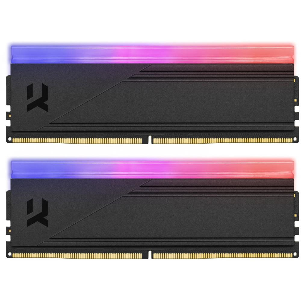 GOODRAM 32 GB (2x16GB) DDR5 5600 MHz IRDM RGB Black (IRG-56D5L30S/32GDC) - зображення 1