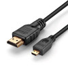 Merlion HDMI - Micro-HDMI v1.4 1.5м Black (YT-HDMI (M)-MICRO(M)-1.5) - зображення 1