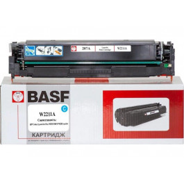 BASF Картридж для HP CLJ M255, MFP M282/M283 W2211A Cyan 1250ст. (KT-W2211A)