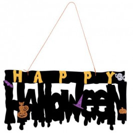 YES! Fun Прикраса декоративна  Хелловін Happy Halloween 41*20 см,фетр (973704)