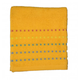 Zastelli Рушник для лазні  Мозаїка помаранчевий, махра, 50х90 см (2000008836913)