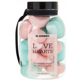 Mr. Scrubber Парфюмированное мыло ручной работы  Love Hearts 17 шт (4820200333700)