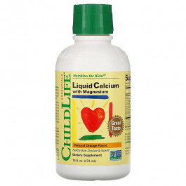 ChildLife Витамины и минералы ChildLife Liquid Calcium With Magnesium, 473 мл - апельсин