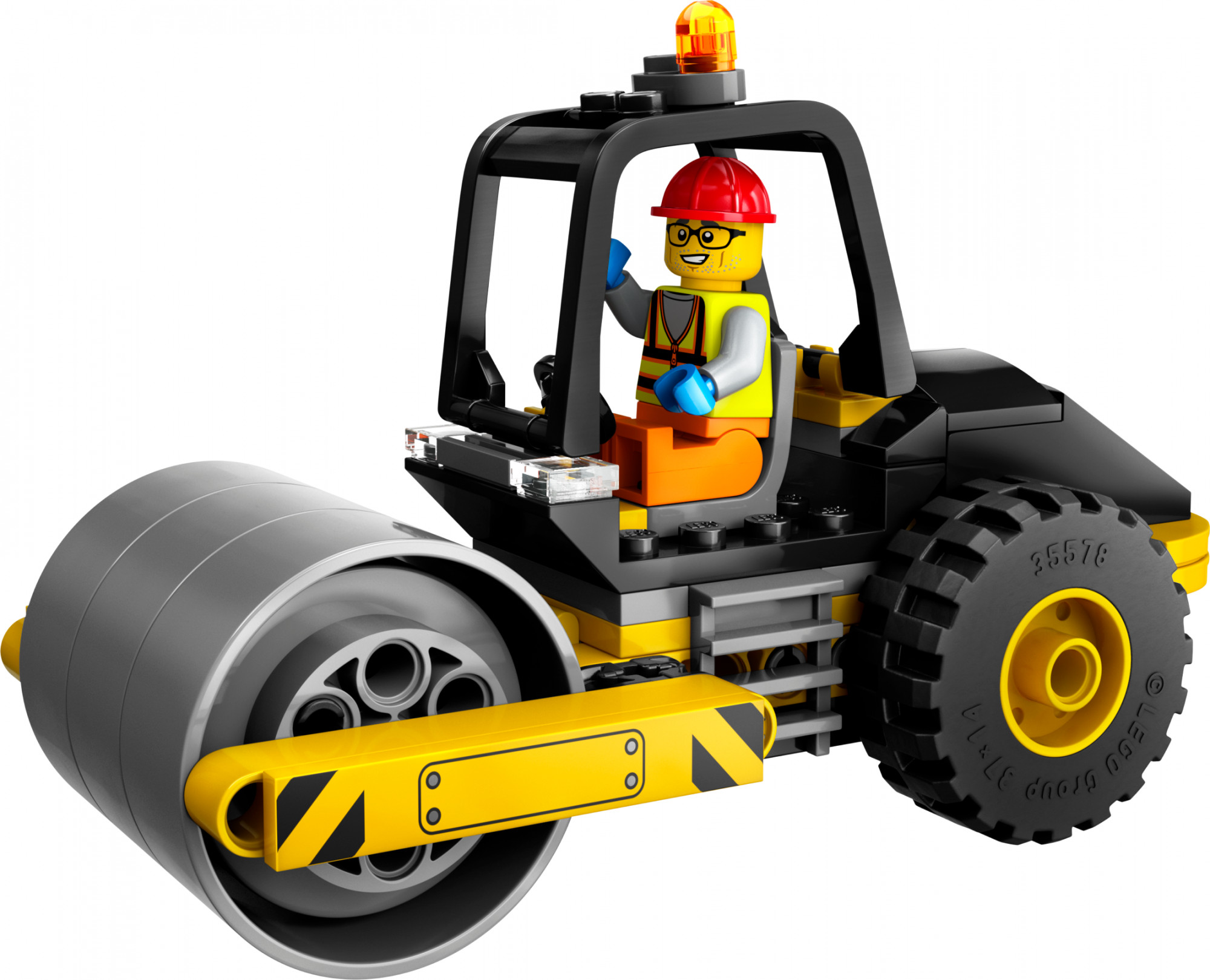 LEGO City Будівельний паровий каток (60401) - зображення 1
